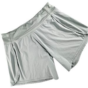 Free Fly Active Breeze Running Short Mens L 6" Inseam Lined Mint‎ Green Gym